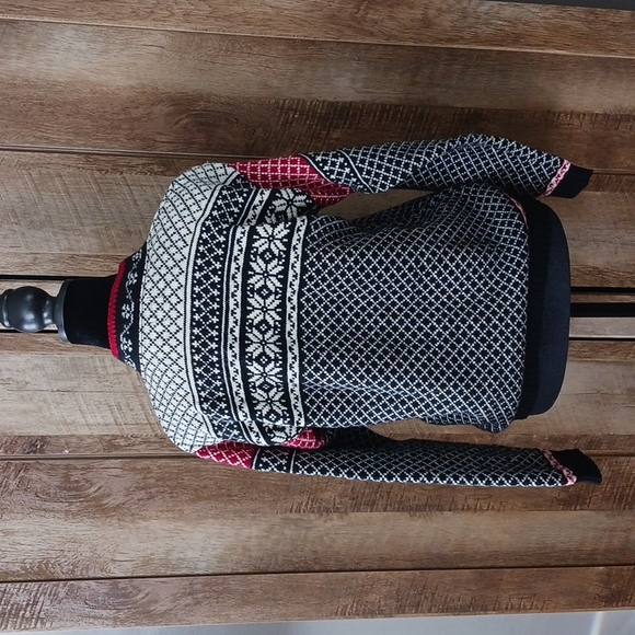 Vintage ALPS 90% Wool Nordic Sweater - Picture 5 of 6